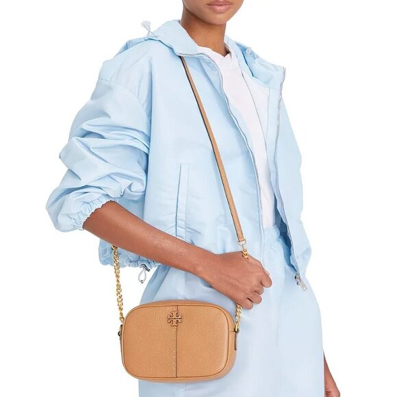 Tory Burch Women's McGraw Camera Bag Tiramisu OS - Picture 15 of 15